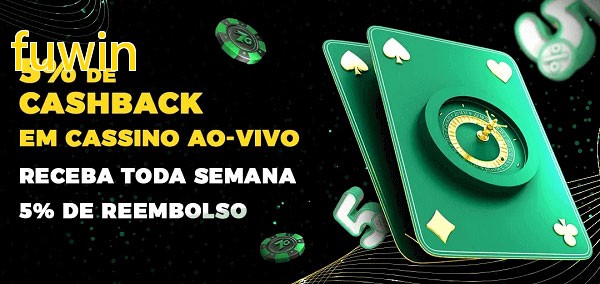 Promoções do cassino ao Vivo fuwin